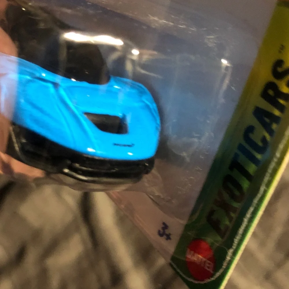 McLaren W1 Blue Toy Car